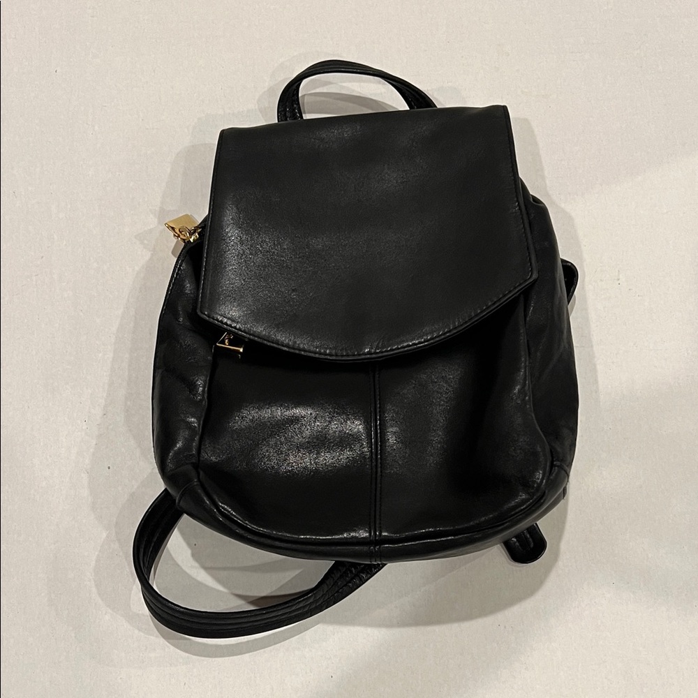 Tignanello Elegant Black Backpack - image 1